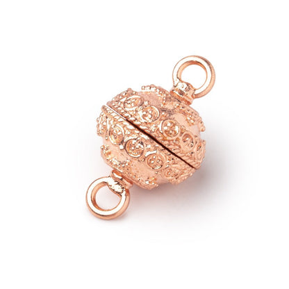 14mm Circular Design Magnetic Clasp 1 piece