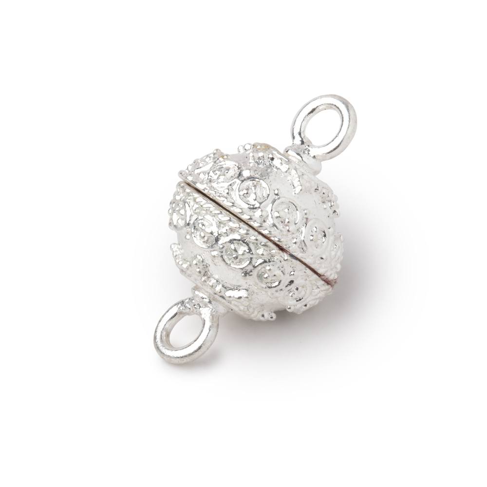 14mm Circular Design Magnetic Clasp 1 piece