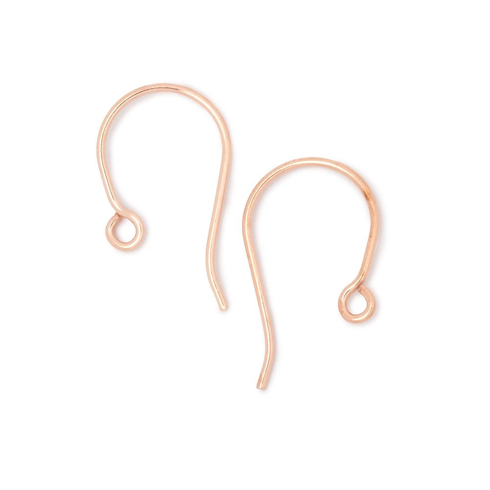 14mm French Hook Ear Wire 10 pieces