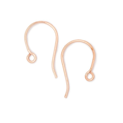 14mm French Hook Ear Wire 10 pieces