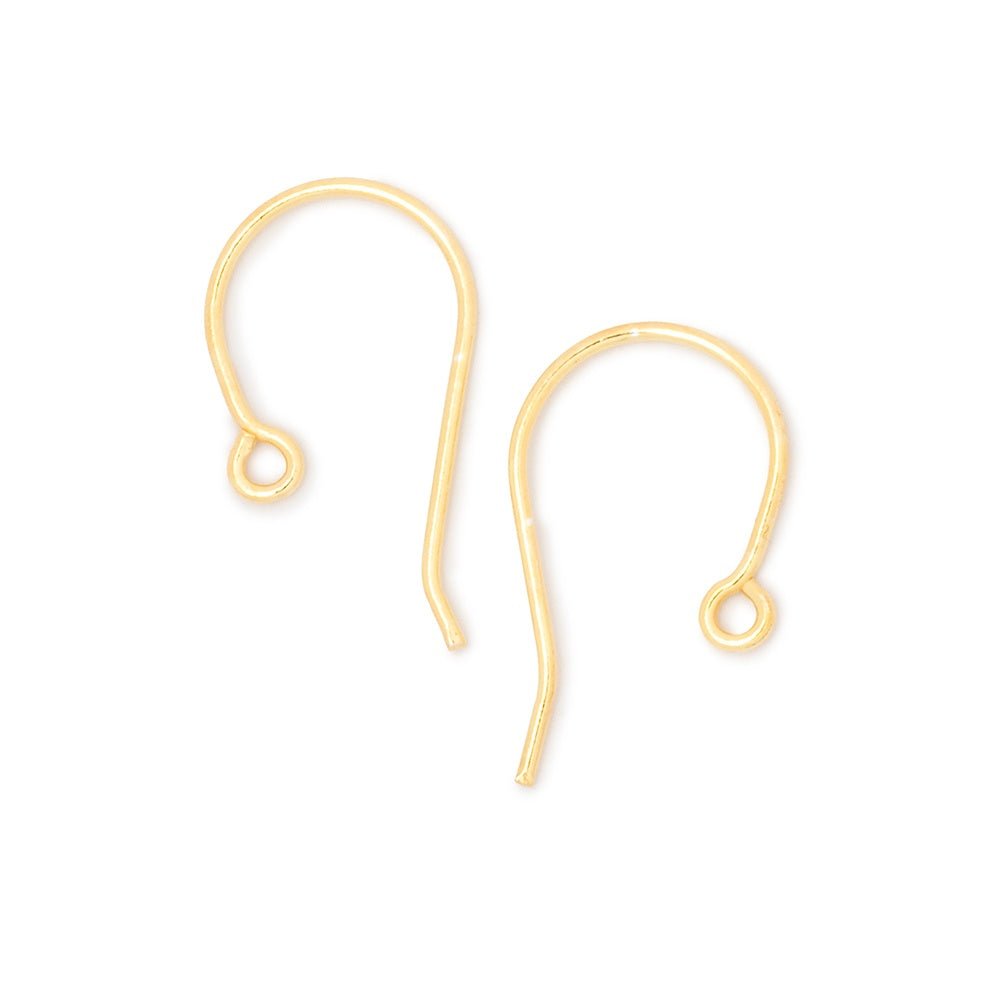14mm French Hook Ear Wire 10 pieces