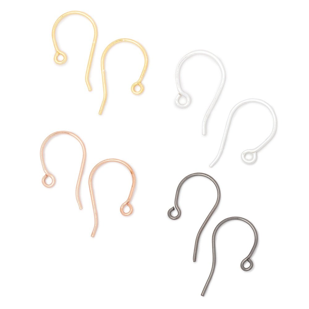 14mm French Hook Ear Wire 10 pieces