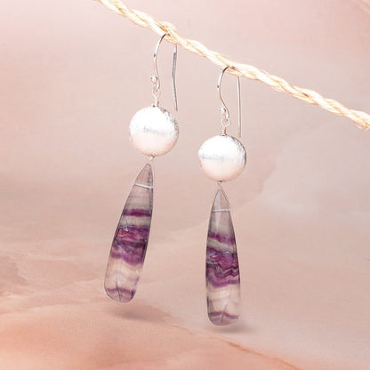 14mm Silver Plated Copper Brushed Coin Beads Set of 4 pieces