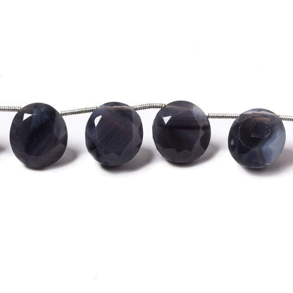 14x12-15x14mm Scapolite pavilion faceted ovals 8.25 inches 13 beads