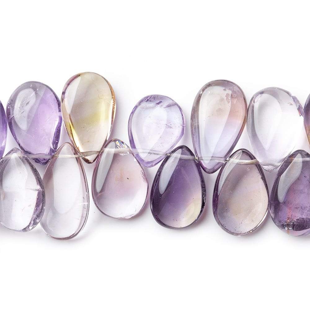 14x9-16x9mm Ametrine Plain Pear 8 inch 45 pieces
