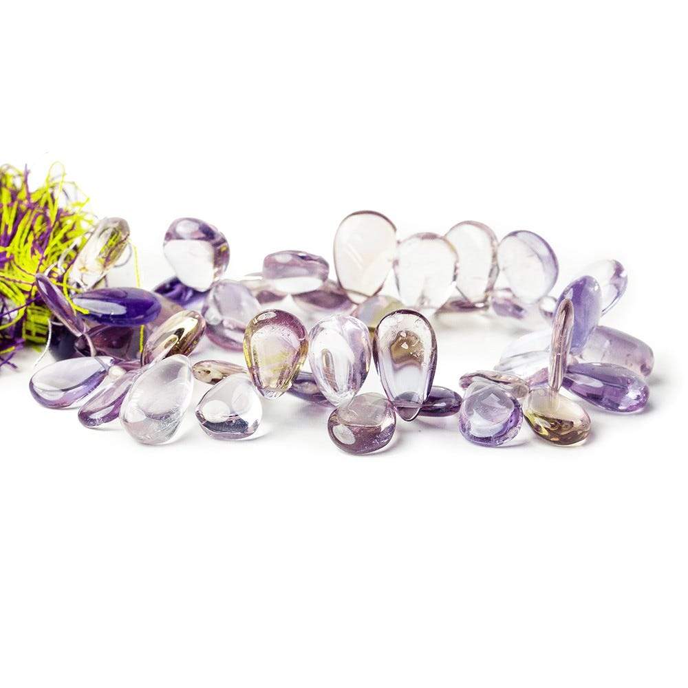 14x9-16x9mm Ametrine Plain Pear 8 inch 45 pieces