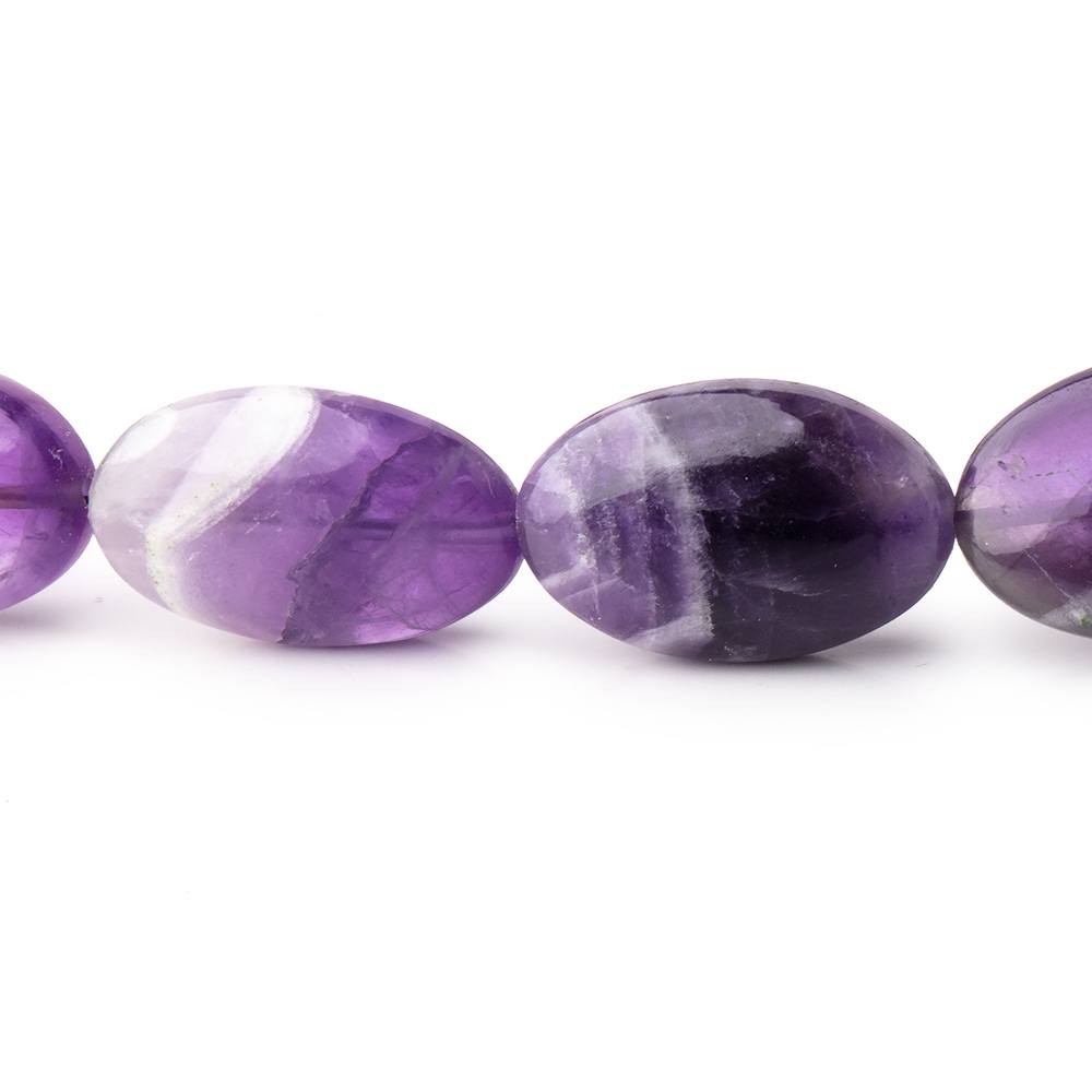 14x9-17x12mm Cape Amethyst Plain Oval Beads 15 inch 24 pieces