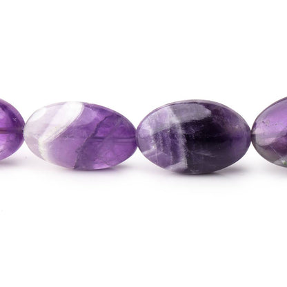 14x9-17x12mm Cape Amethyst Plain Oval Beads 15 inch 24 pieces