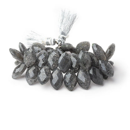 15-16mm Celestial Quartz Faceted Marquise Beads 6.5 inch 39 pieces