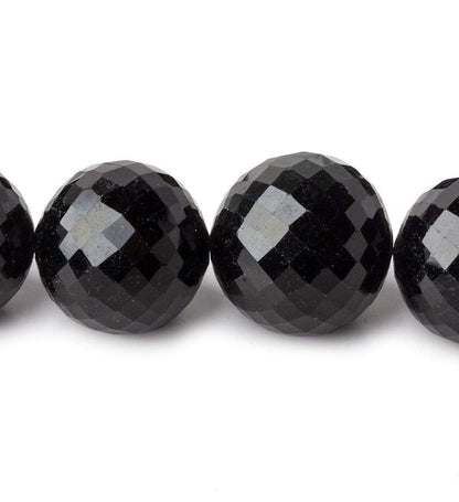 15-17.5mm Rainbow Obsidian faceted round beads 17 inches 28 pieces