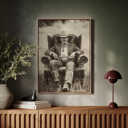 The Chair at Sundown