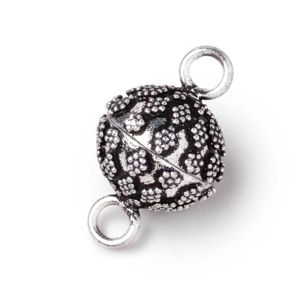 15.5mm Miligrain Kite Design Magnetic Clasp 1 piece