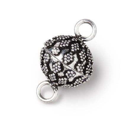 15.5mm Miligrain Kite Design Magnetic Clasp 1 piece