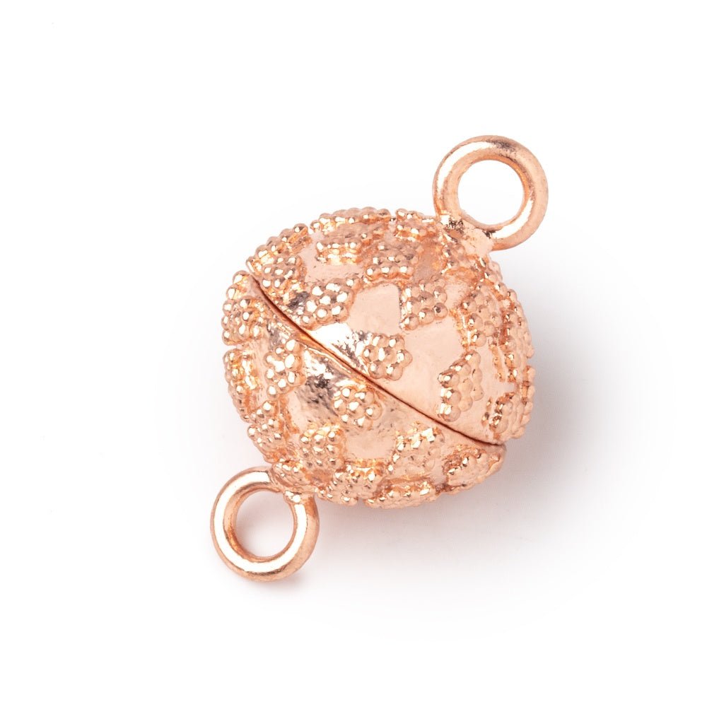 15.5mm Miligrain Kite Design Magnetic Clasp 1 piece