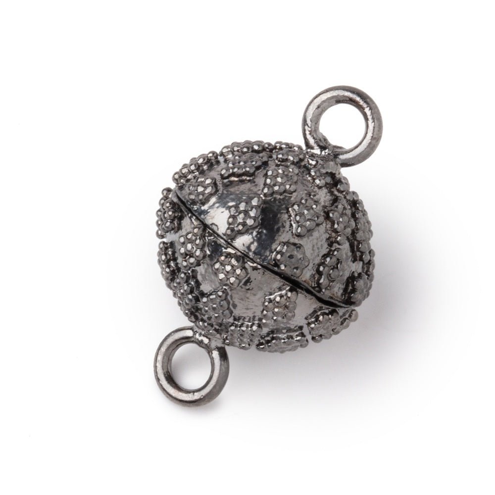 15.5mm Miligrain Kite Design Magnetic Clasp 1 piece