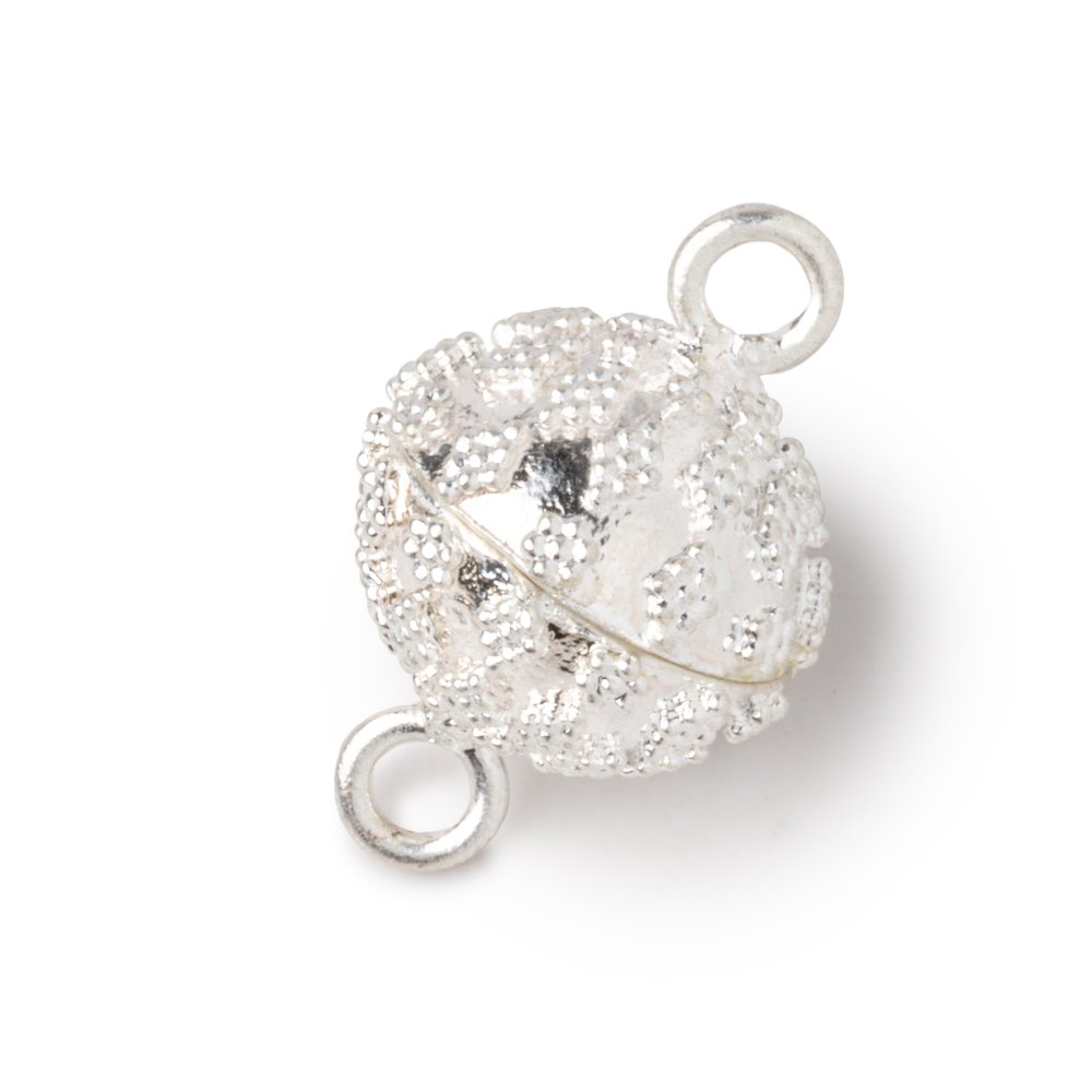 15.5mm Miligrain Kite Design Magnetic Clasp 1 piece