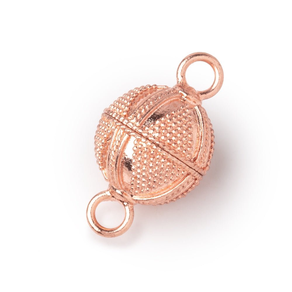 15mm Pave Triangle Design Magnetic Clasp 1 piece