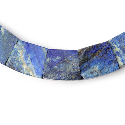 15x13-24x20mm Natural Lapis Lazuli Fancy Shape Collar 25 Beads