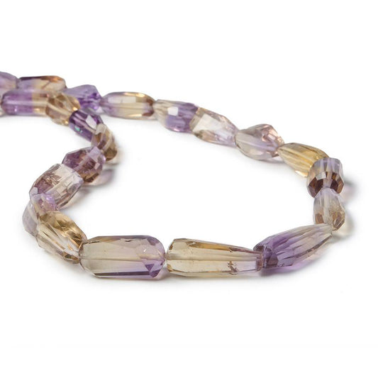 15x8-22x8mm Ametrine Faceted Nuggets 17 inch 27 pieces