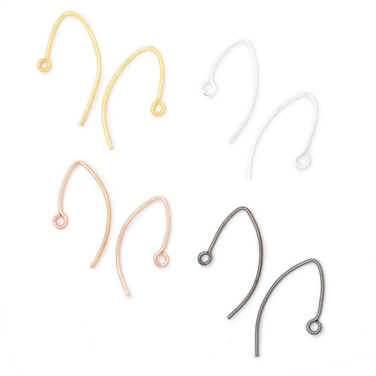 16mm Marquise Ear Wire 10 pieces