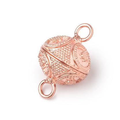 16mm Miligrain Ringed Star Design Magnetic Clasp 1 piece