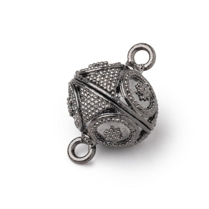 16mm Miligrain Ringed Star Design Magnetic Clasp 1 piece