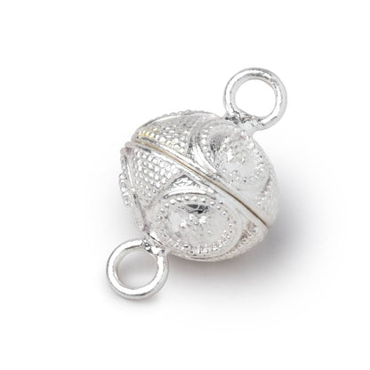 16mm Miligrain Ringed Star Design Magnetic Clasp 1 piece