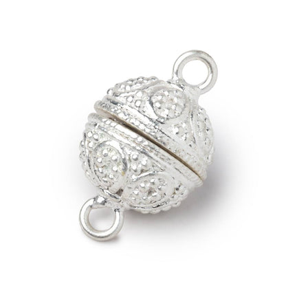 16mm Miligrain Tear Drop Design Round Magnetic Clasp 1 piece