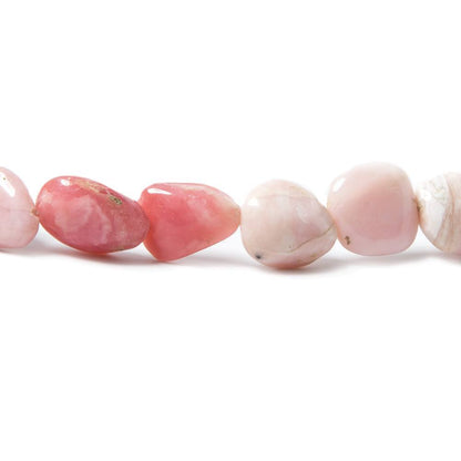 16mm Pink Peruvian Opal Plain Nugget Beads 16 inch 30 beads