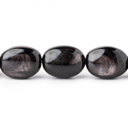 16x12-17x13mm Hypersthene plain oval beads 17 inches 27 pieces AAA