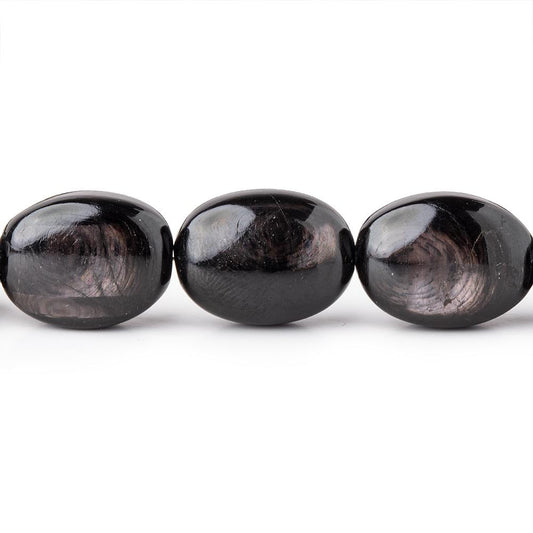 16x12-17x13mm Hypersthene plain oval beads 17 inches 27 pieces AAA