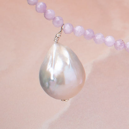 16x12-20x15mm White Ultra Baroque Freshwater Pearl Focal 1 piece