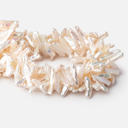 17-20mm Cream Biwa Freshwater Pearls 16 inch 60 beads AAA