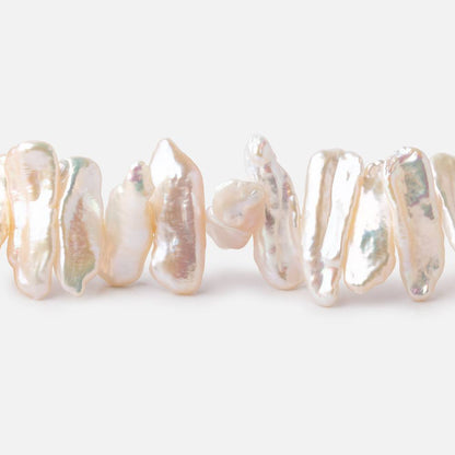 17-20mm Cream Biwa Freshwater Pearls 16 inch 60 beads AAA