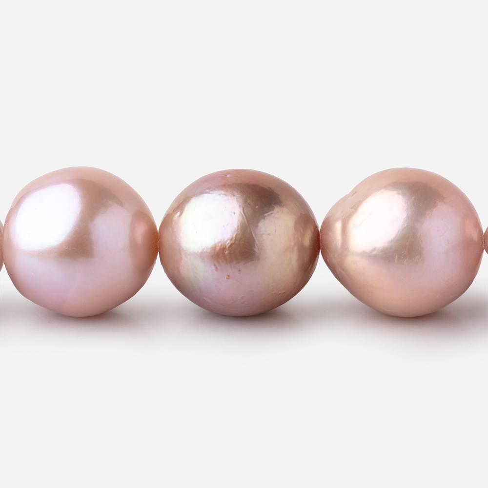 13-15mm Multi-Color Ultra Baroque Freshwater Pearls 16.5 inch 28 Beads AAA