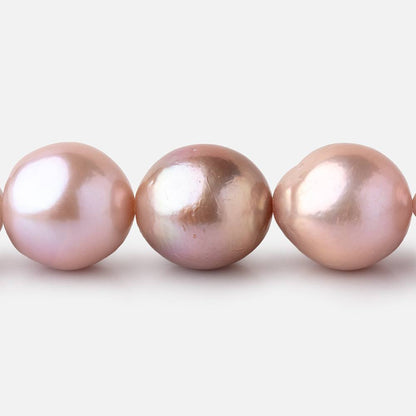 13-15mm Multi-Color Ultra Baroque Freshwater Pearls 16.5 inch 28 Beads AAA