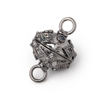 17mm Circle & Kite Design Magnetic Clasp 1 piece