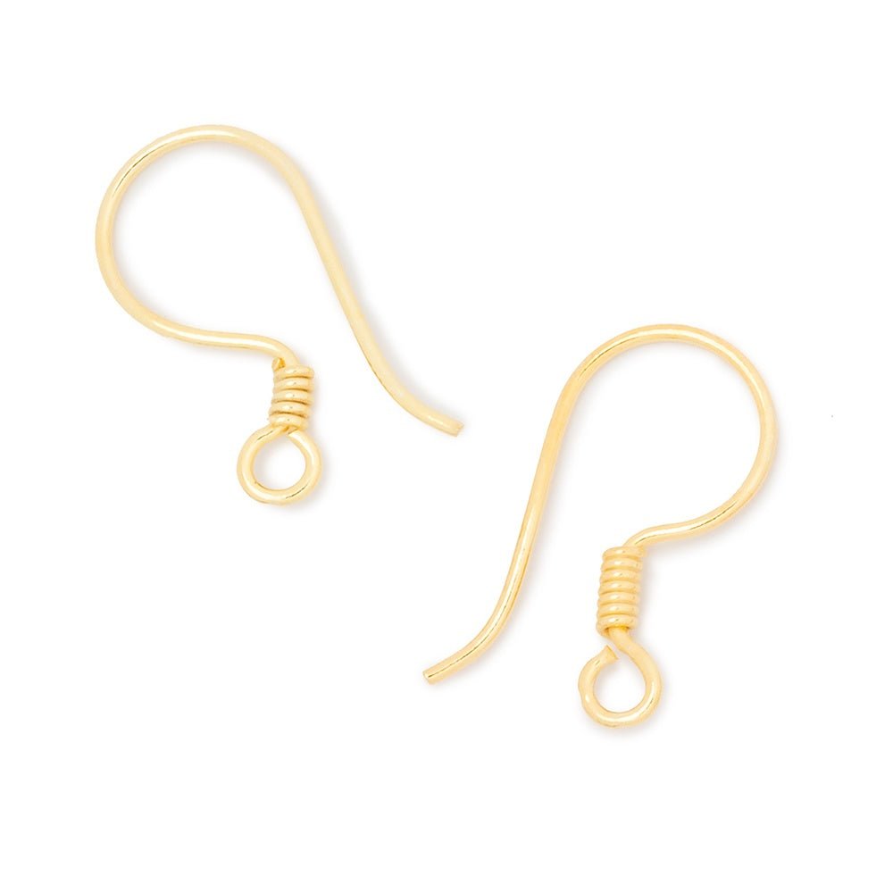 17mm Wire Wrapped Ear Wire 10 pieces