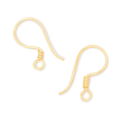 17mm Wire Wrapped Ear Wire 10 pieces