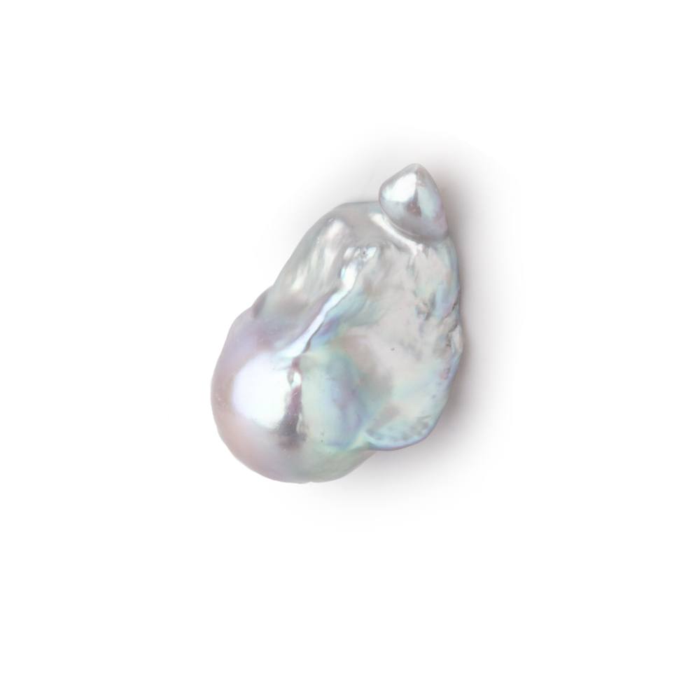 18-23mm Silver Ultra Baroque Focal Beads 1 piece AA