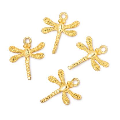 18.5mm Dragonfly Pendant Charm Set of 4 pieces