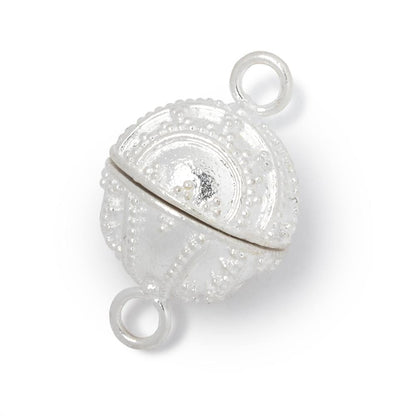 18.5mm Swirling Miligrain Design Round Magnetic Clasp 1 piece