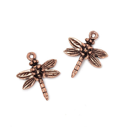 18mm Dragonfly Pendant Charm Set of 2 pieces