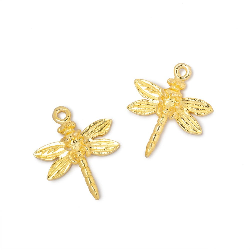 18mm Dragonfly Pendant Charm Set of 2 pieces