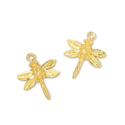 18mm Dragonfly Pendant Charm Set of 2 pieces