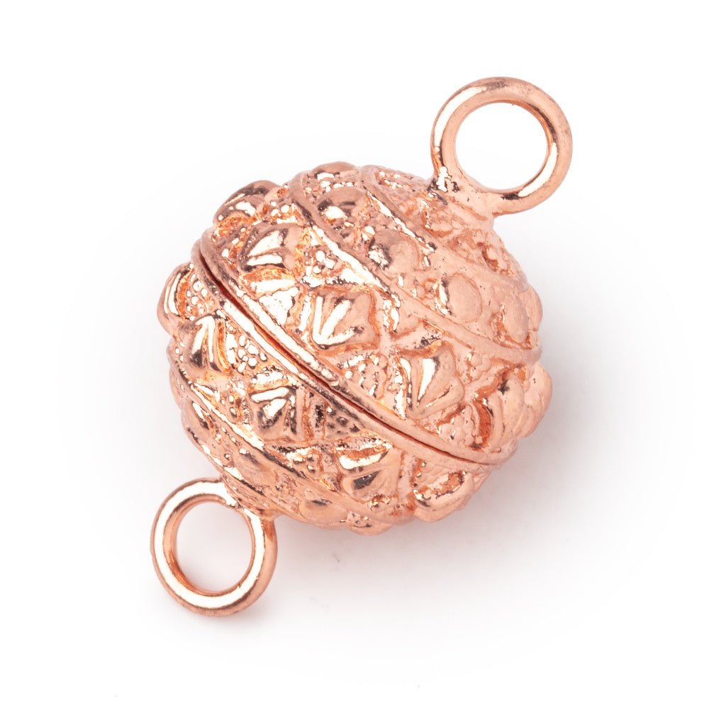 18mm Egyptian Design Round Magnetic Clasp 1 piece