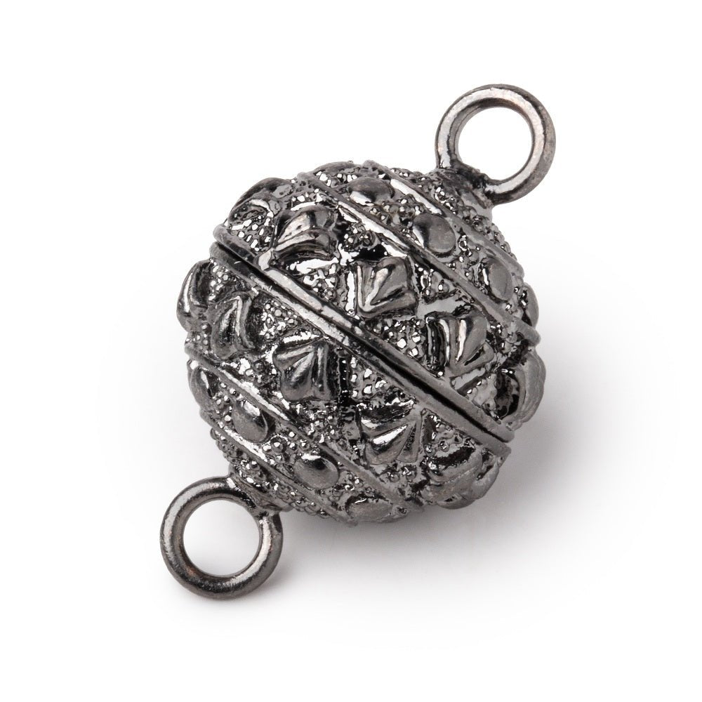 18mm Egyptian Design Round Magnetic Clasp 1 piece