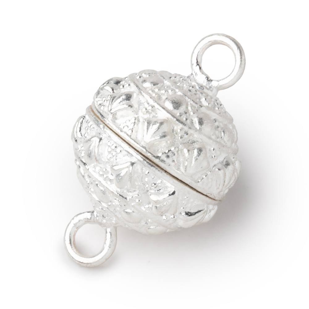 18mm Egyptian Design Round Magnetic Clasp 1 piece