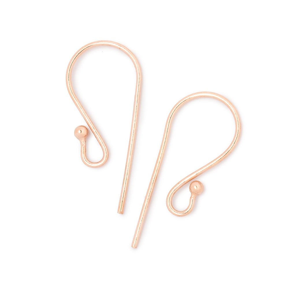 18mm Shepard's Hook with Ball Ear Wire 10 pieces