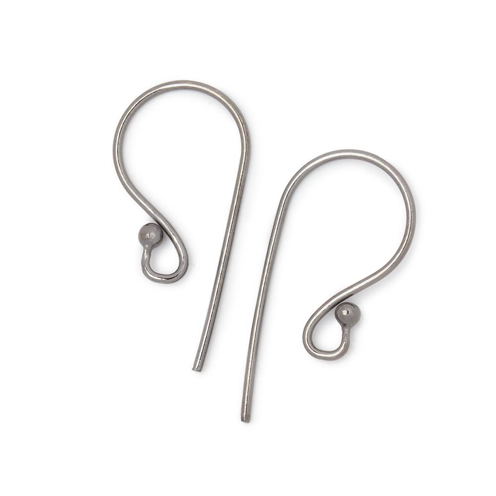 18mm Shepard's Hook with Ball Ear Wire 10 pieces